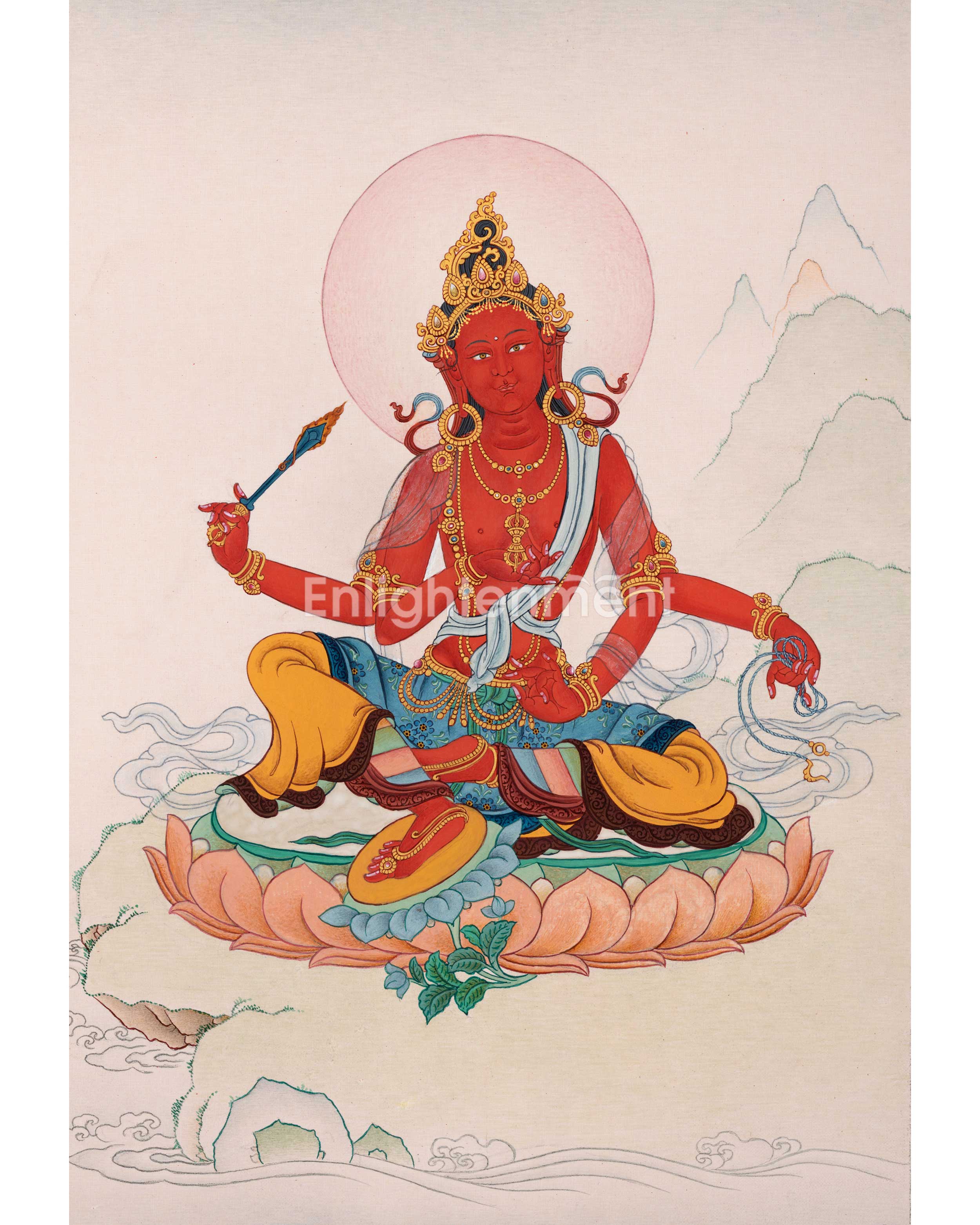 Trilokya Vijaya Tara | 21 Tara of Surya Gupta Thangka