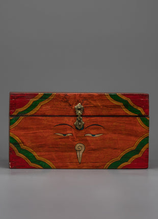 Jewelry Buddhist Box | Adorned with Buddhist Symbols