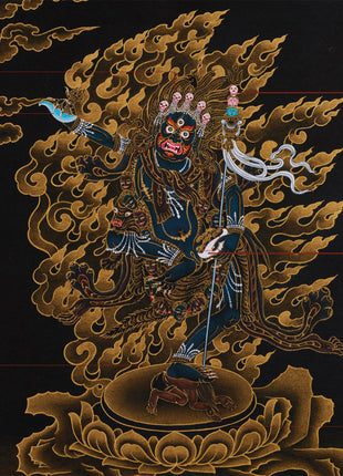 Troma Nagmo, A wrathful Dakini Thangka