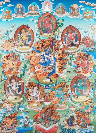 Troma Nagmo | Dakini Thangka | Tibetan Thangka Prints