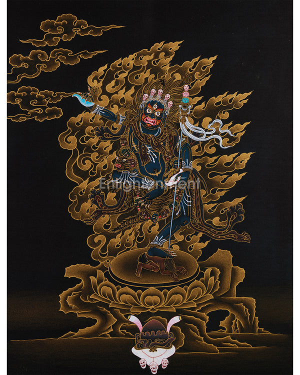 Troma Nagmo, A wrathful Dakini Thangka