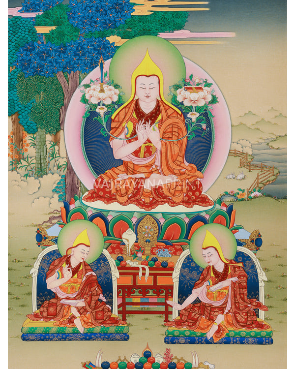 Tsongkhapa Canvas