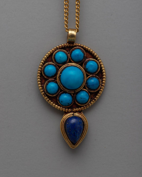 Turquoise Gemstone Pendant