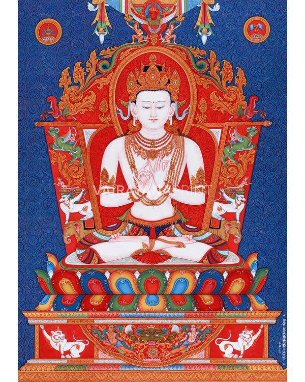 Buddha Vairocana Thangka Print