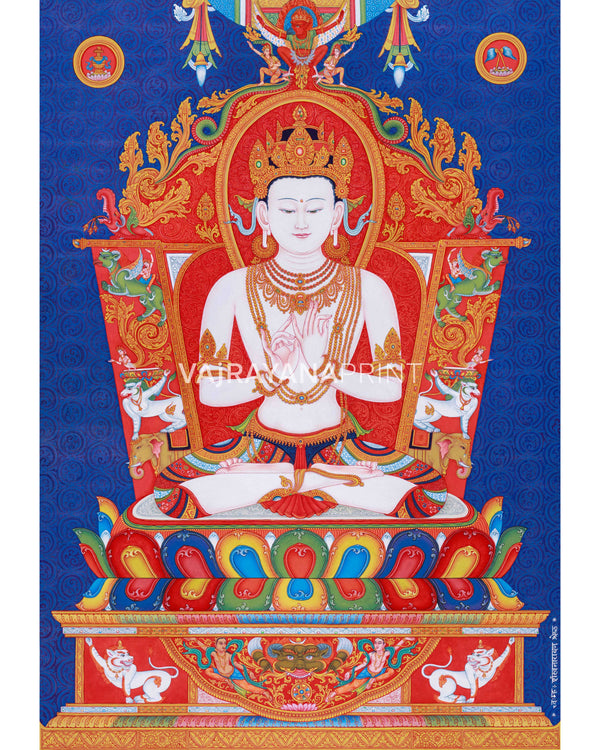 Buddha Vairocana Thangka Print