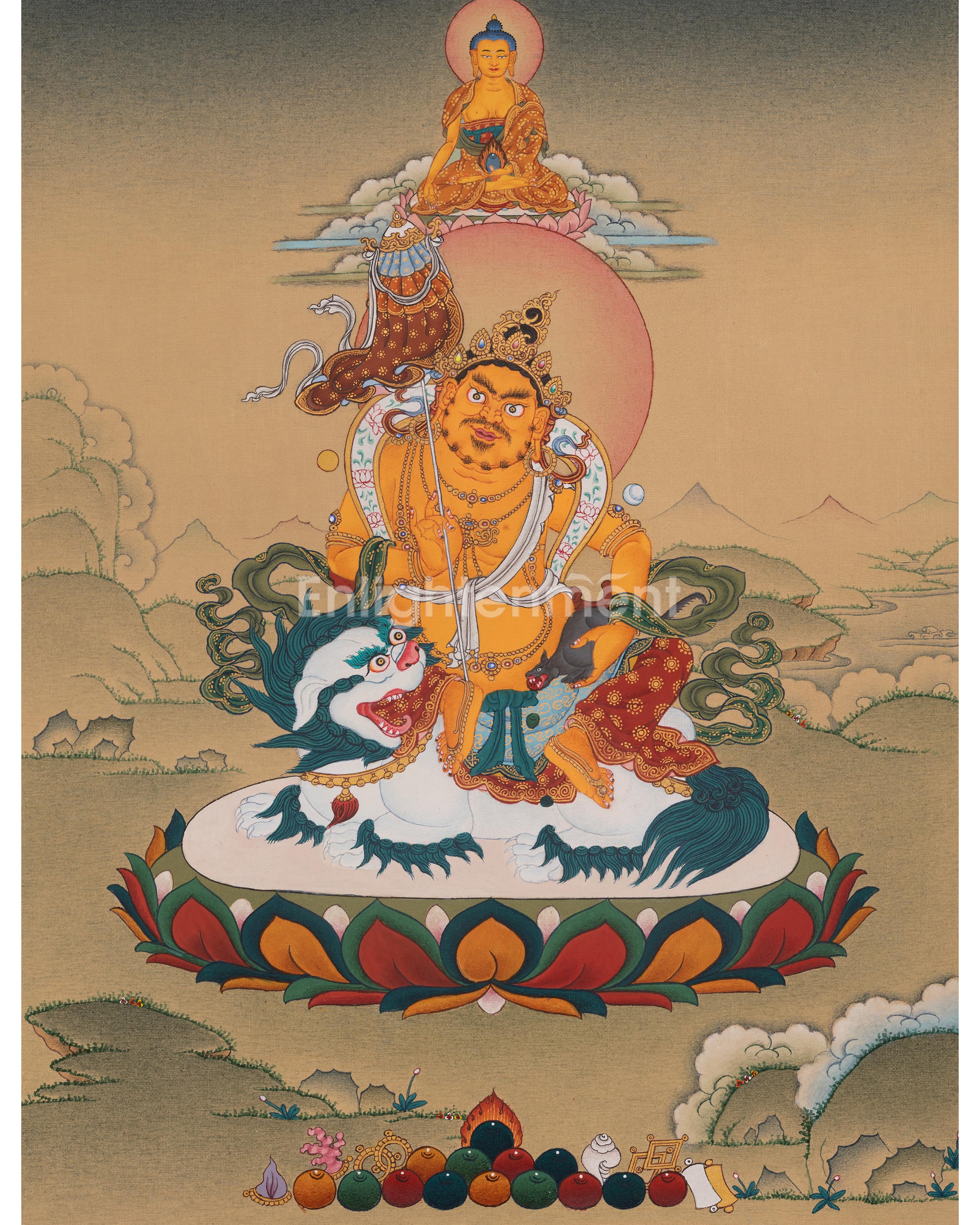 Vaishravana Thangka 