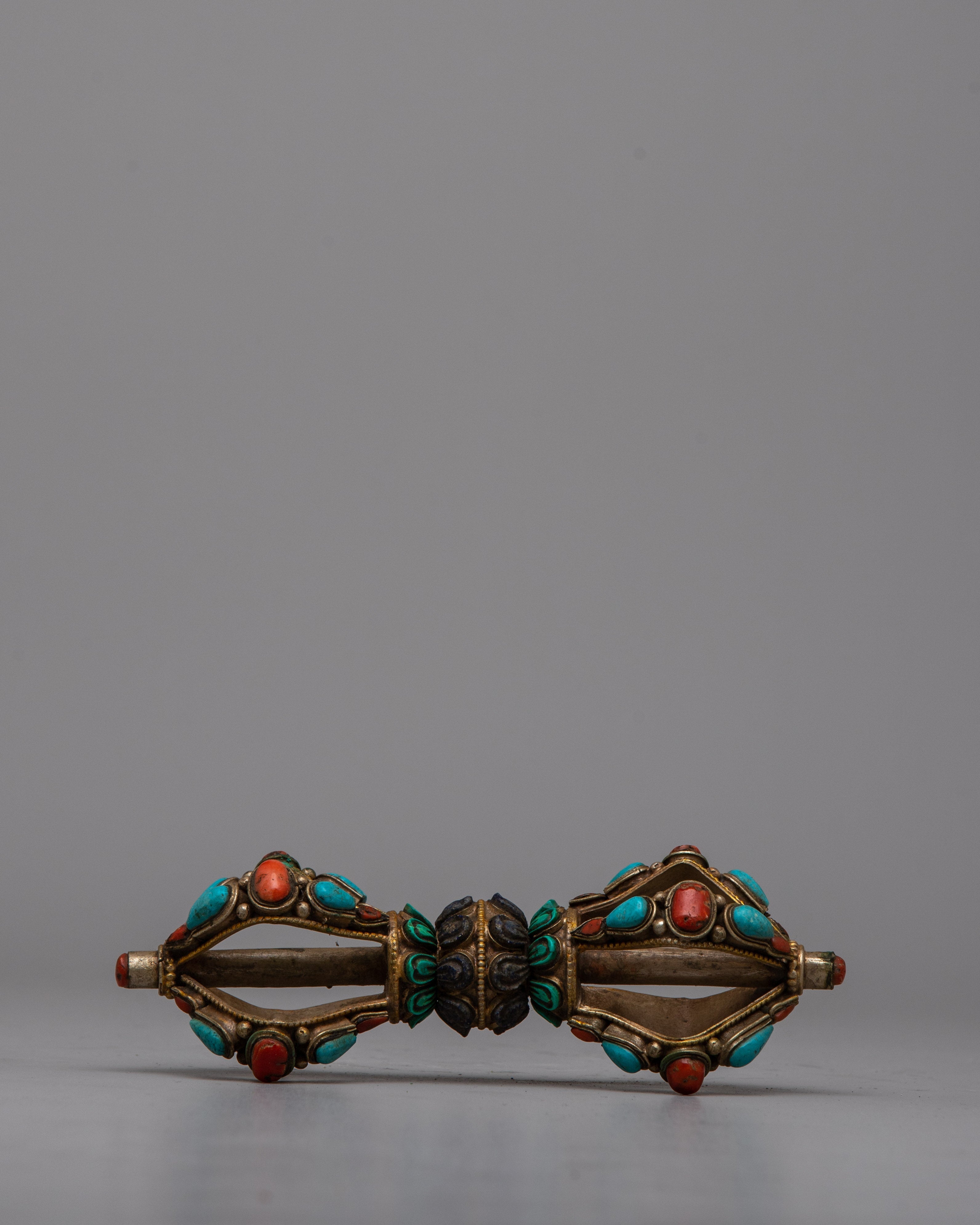 Buddhist Ritual Objects Traditional Copper Vajra | Buddhist Ritual Object for Meditation and C