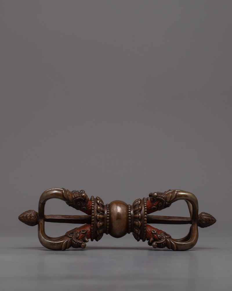 Oxidized Copper Vajra