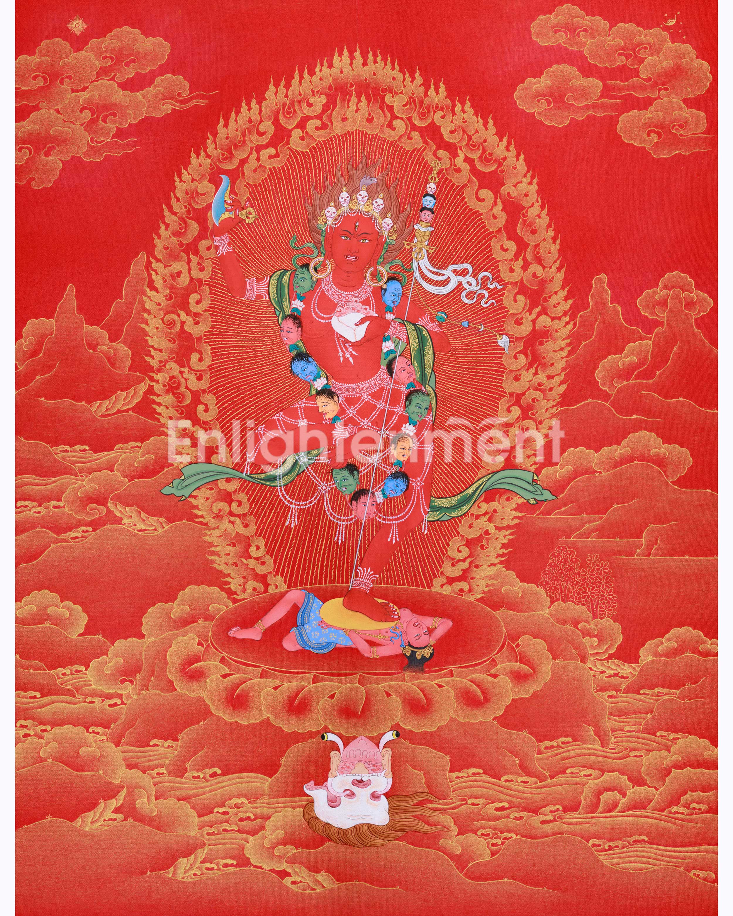 Traditional Vajrabarahi Thangka 