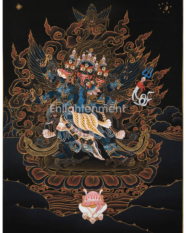 Vajrakilaya Thangka