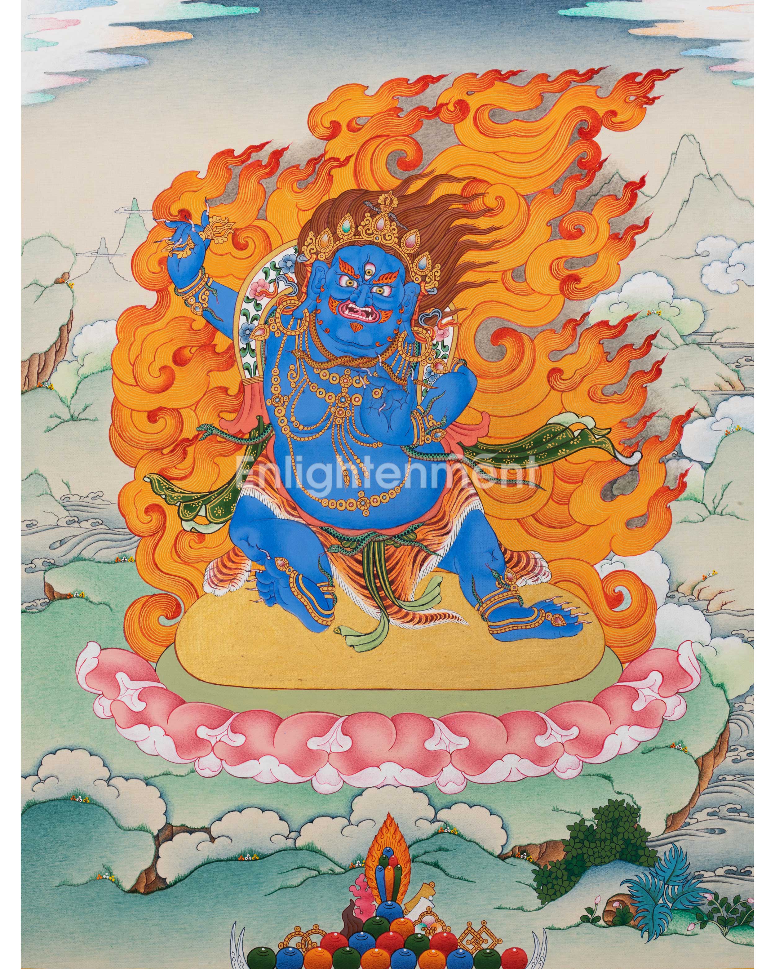 vajrapani thangka