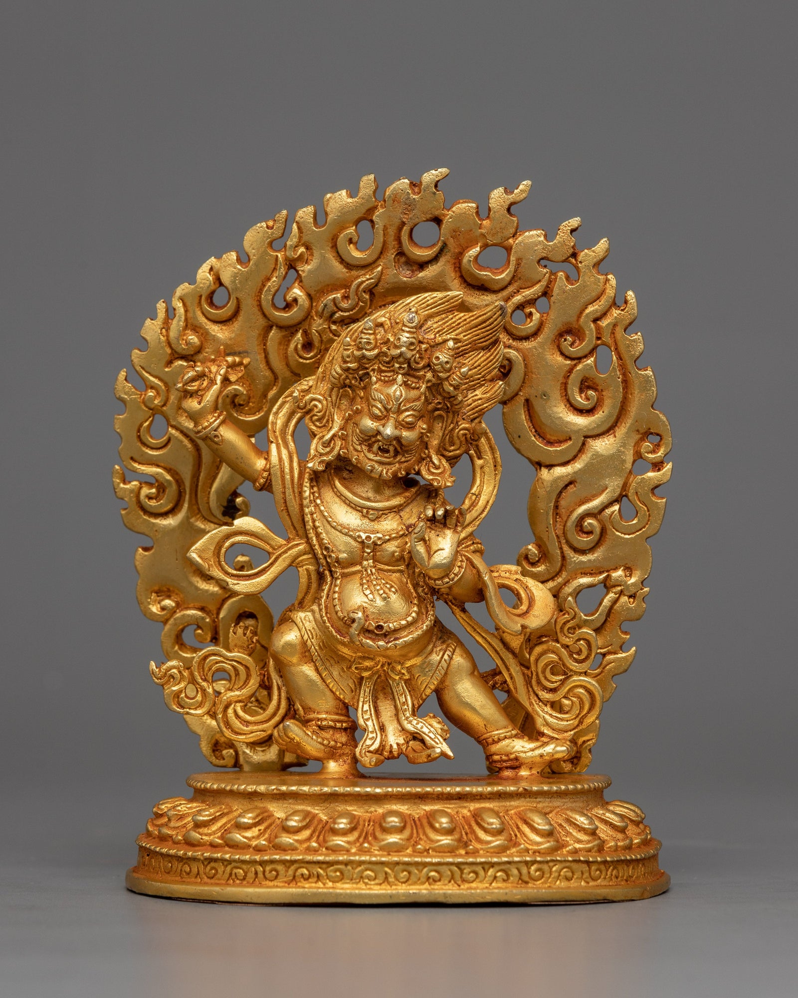 Machine Made Vajrapani Statue Machine Precision Buddhist Art