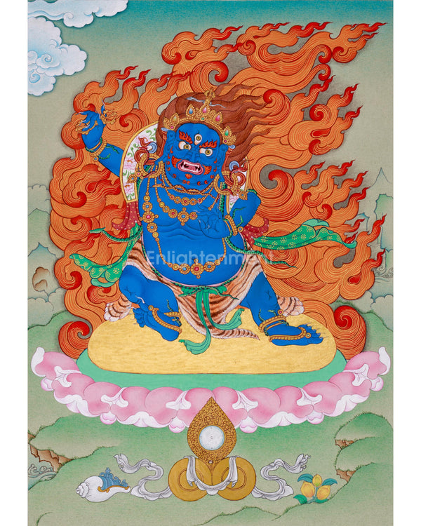 Vajrapani, The Fierce Deity