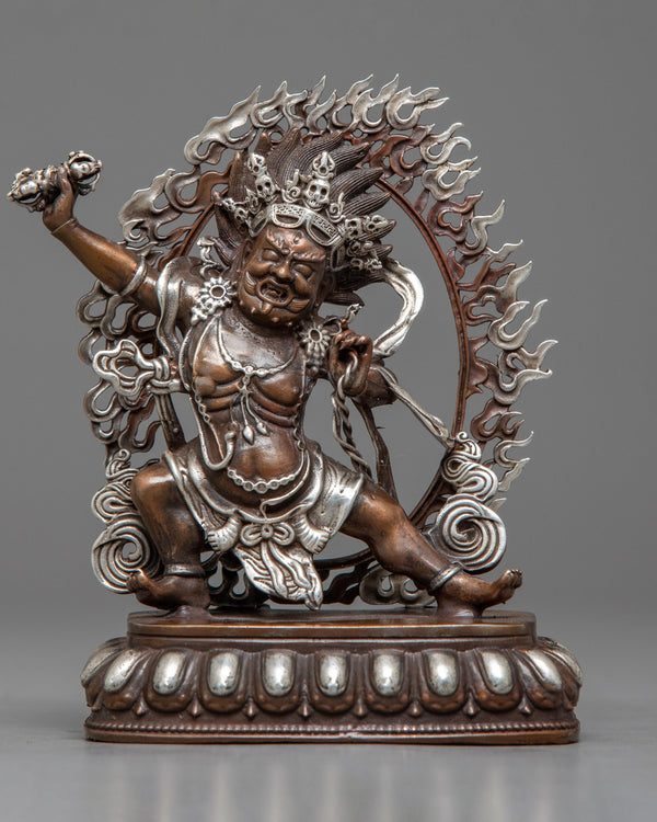 Machine Made Dharmapala Vajrapani Statue