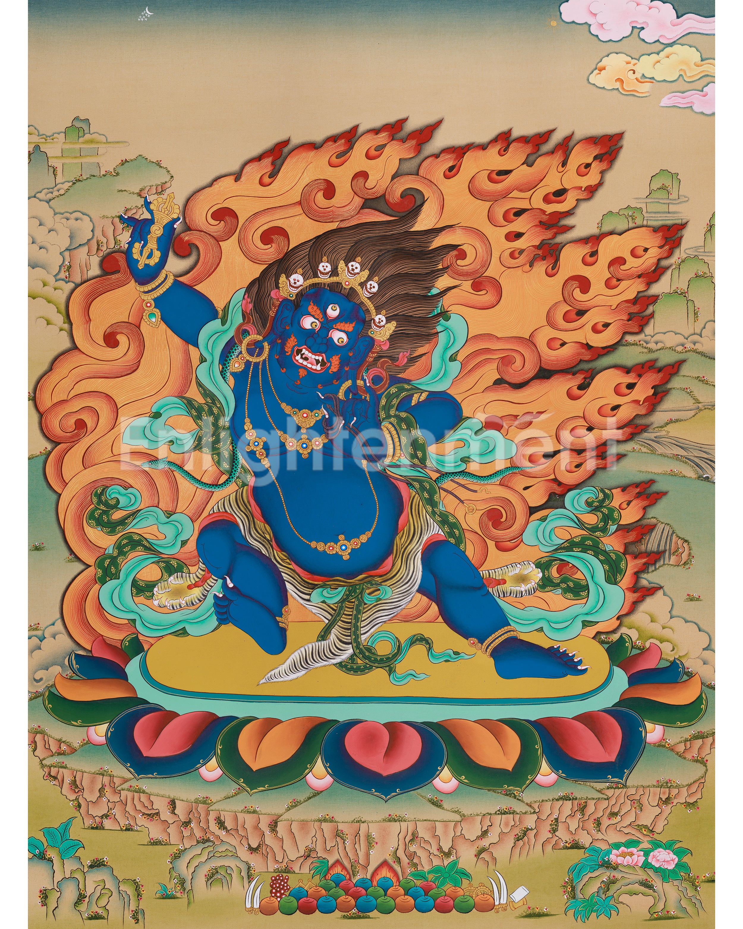 Vajrapani Spiritual Artwork