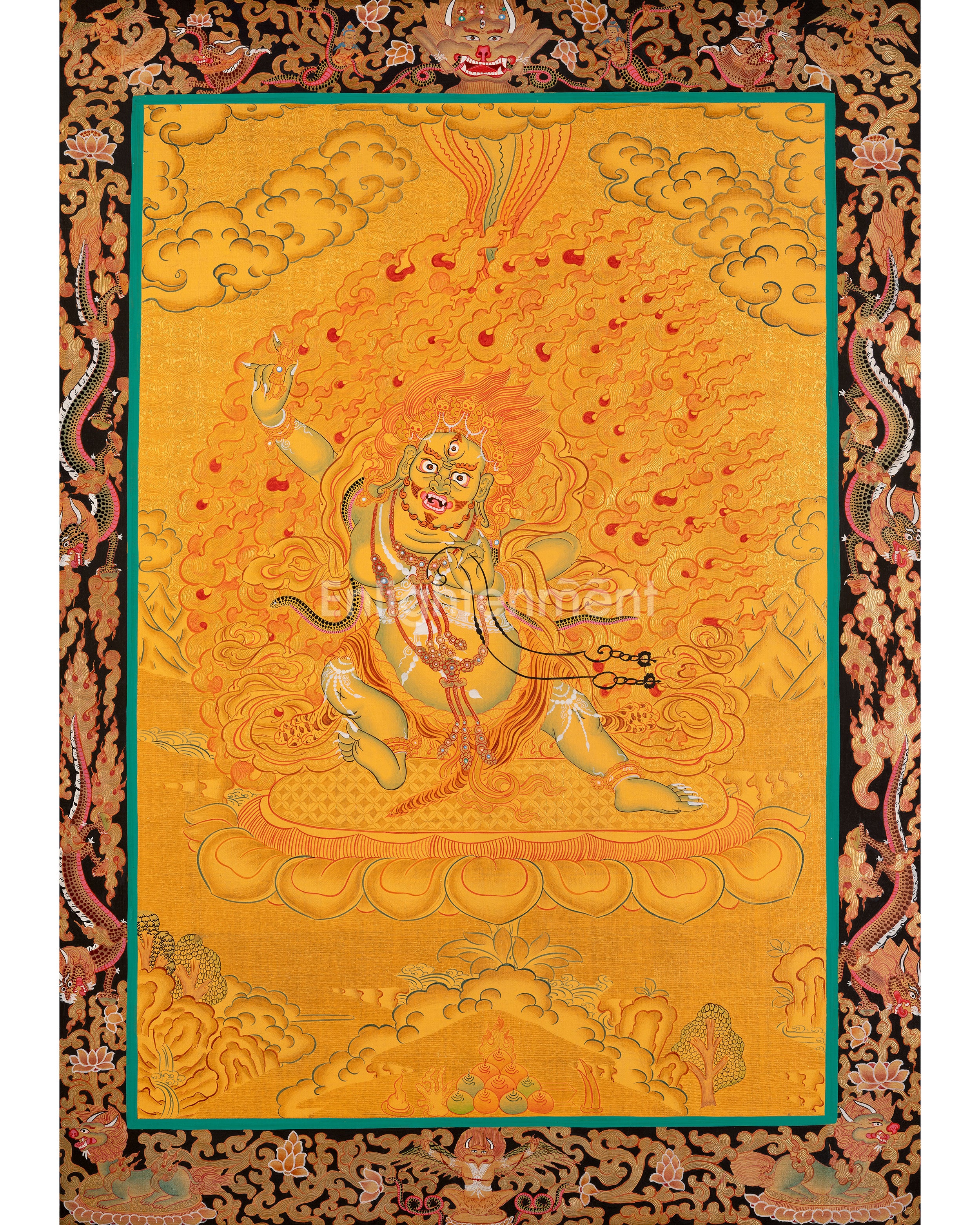 Vajrapani Thangka