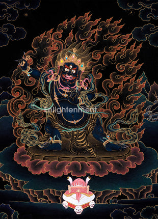 Sakya Vajrapani Tibetan Thangka