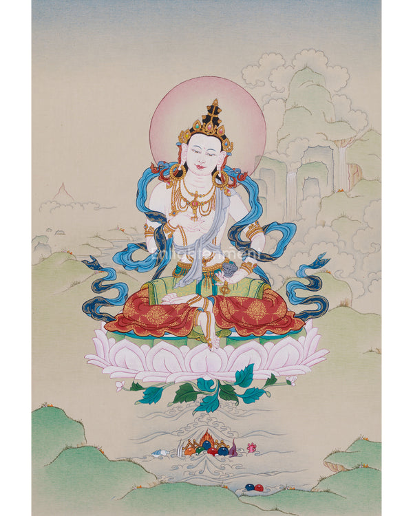 Small Vajrasattva Thangka from Enlightenment Studio