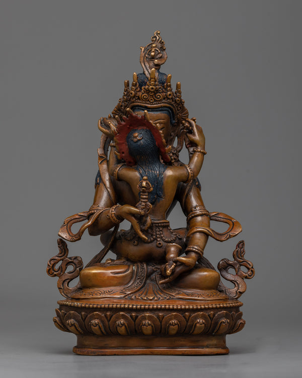 Vajrasattva and Consort Statue