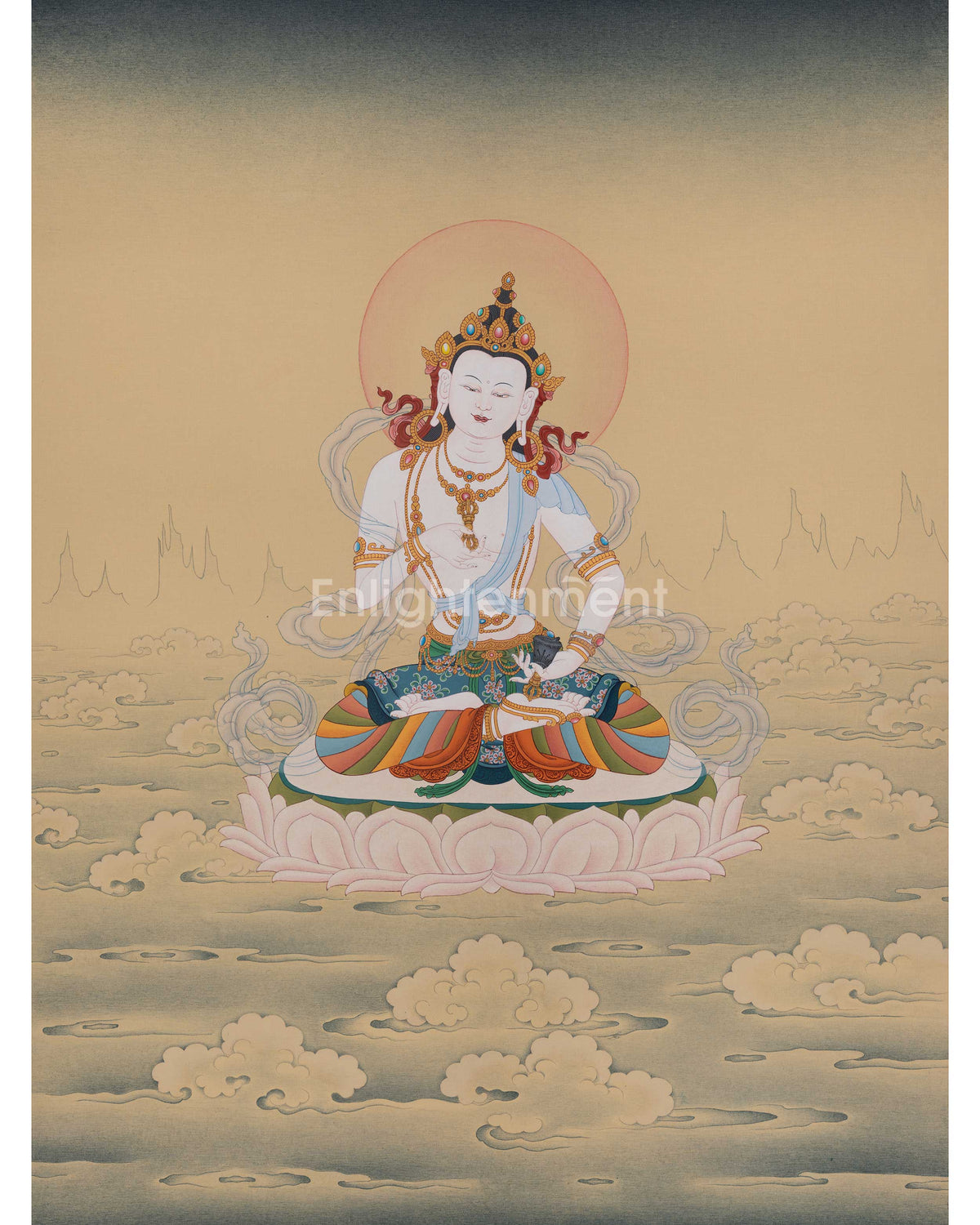Vajrasattva Buddhist Artwork