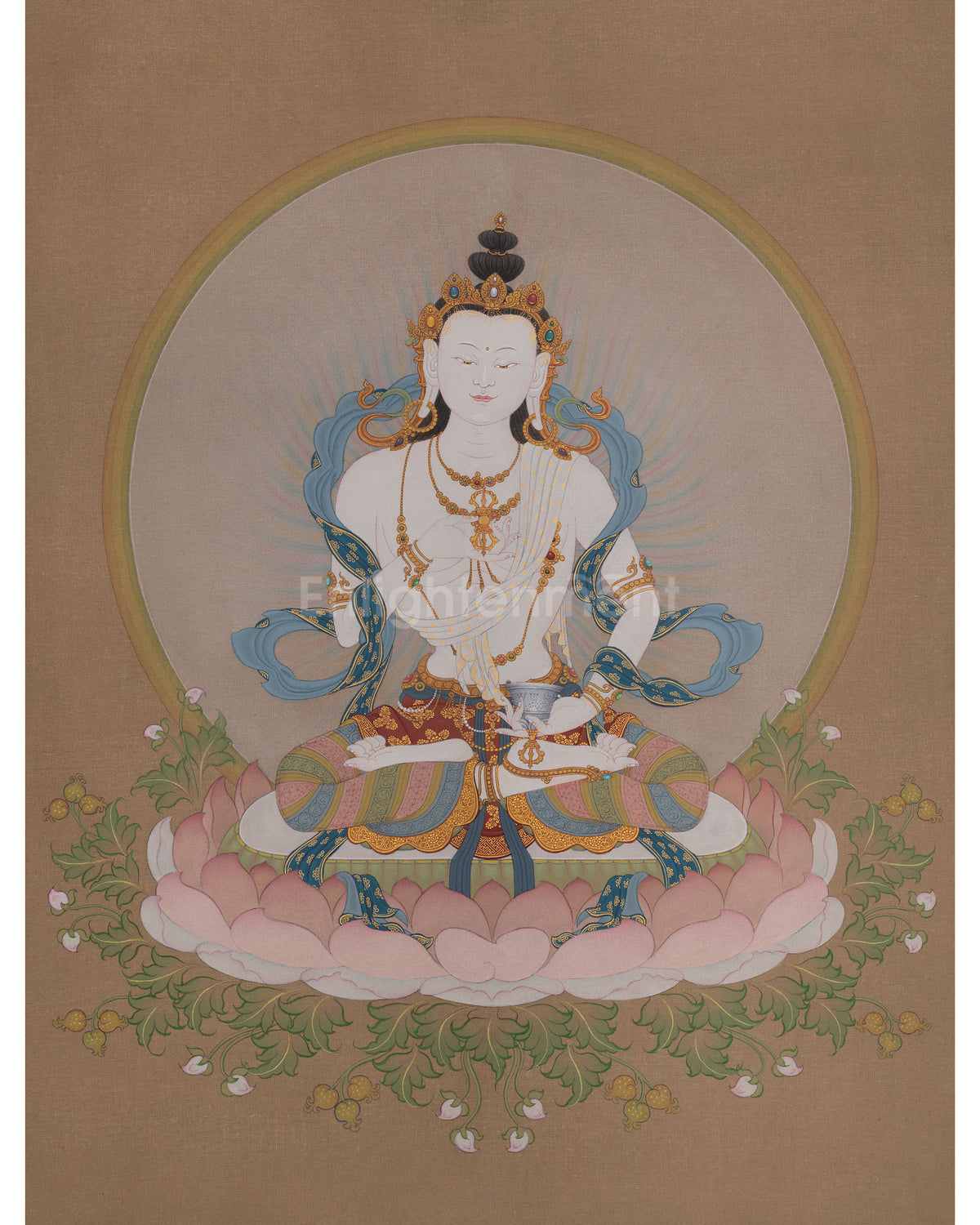 Vajrasattva Buddhist Painting 
