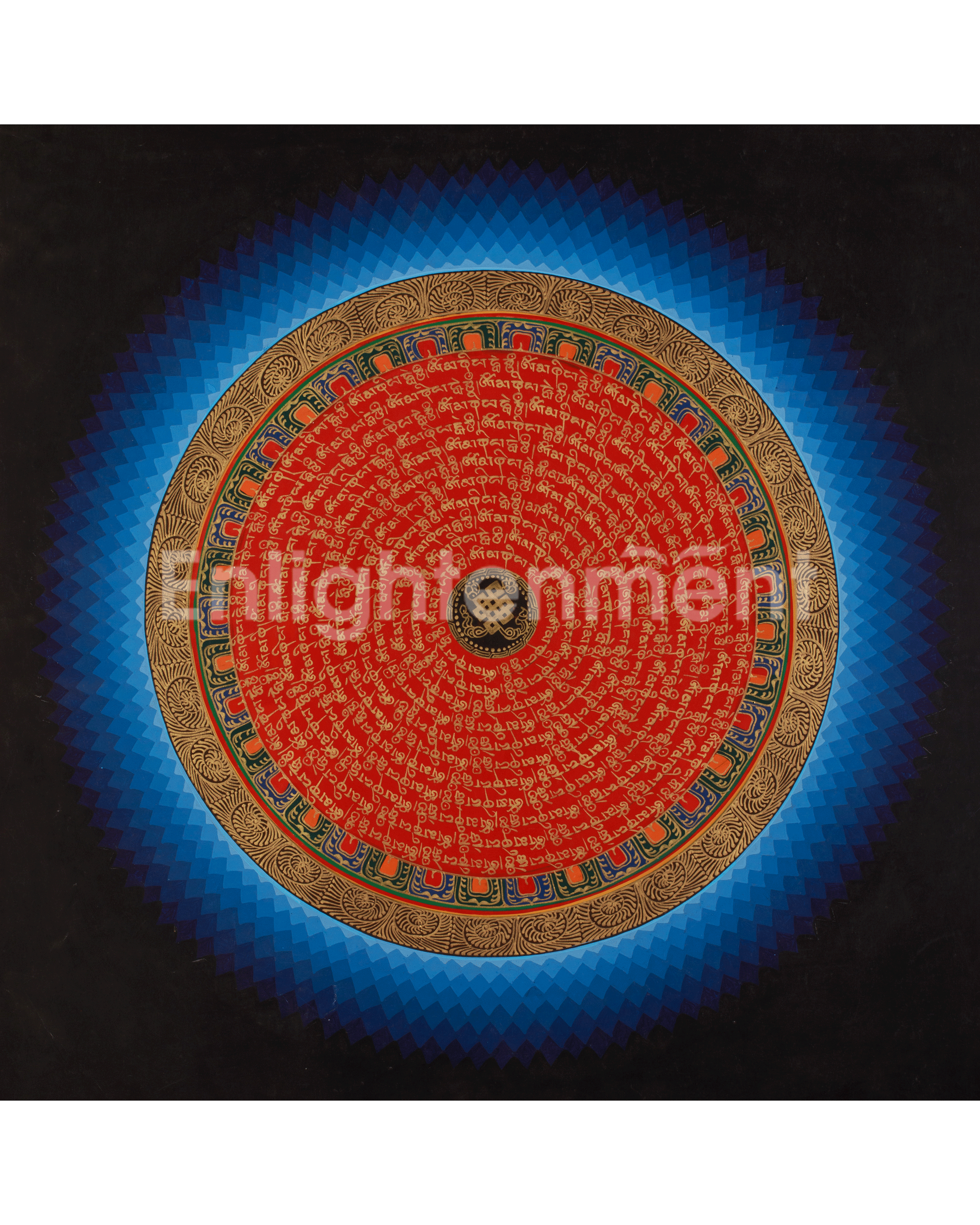Vajrayana Art Mantra Mandala 