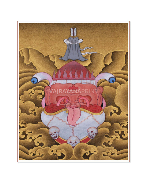 Vajrayana Offering Symbol Of The Five Senses | Tibetan Ritual Altar Decor