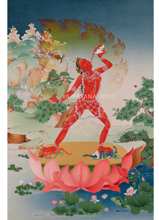 Vajrayogini Thangka Print