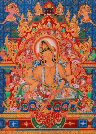 Vasudhara Thangka 