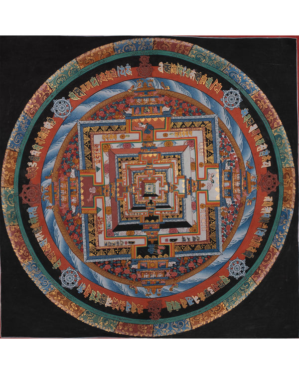 Vintage Kalachakra Mandala