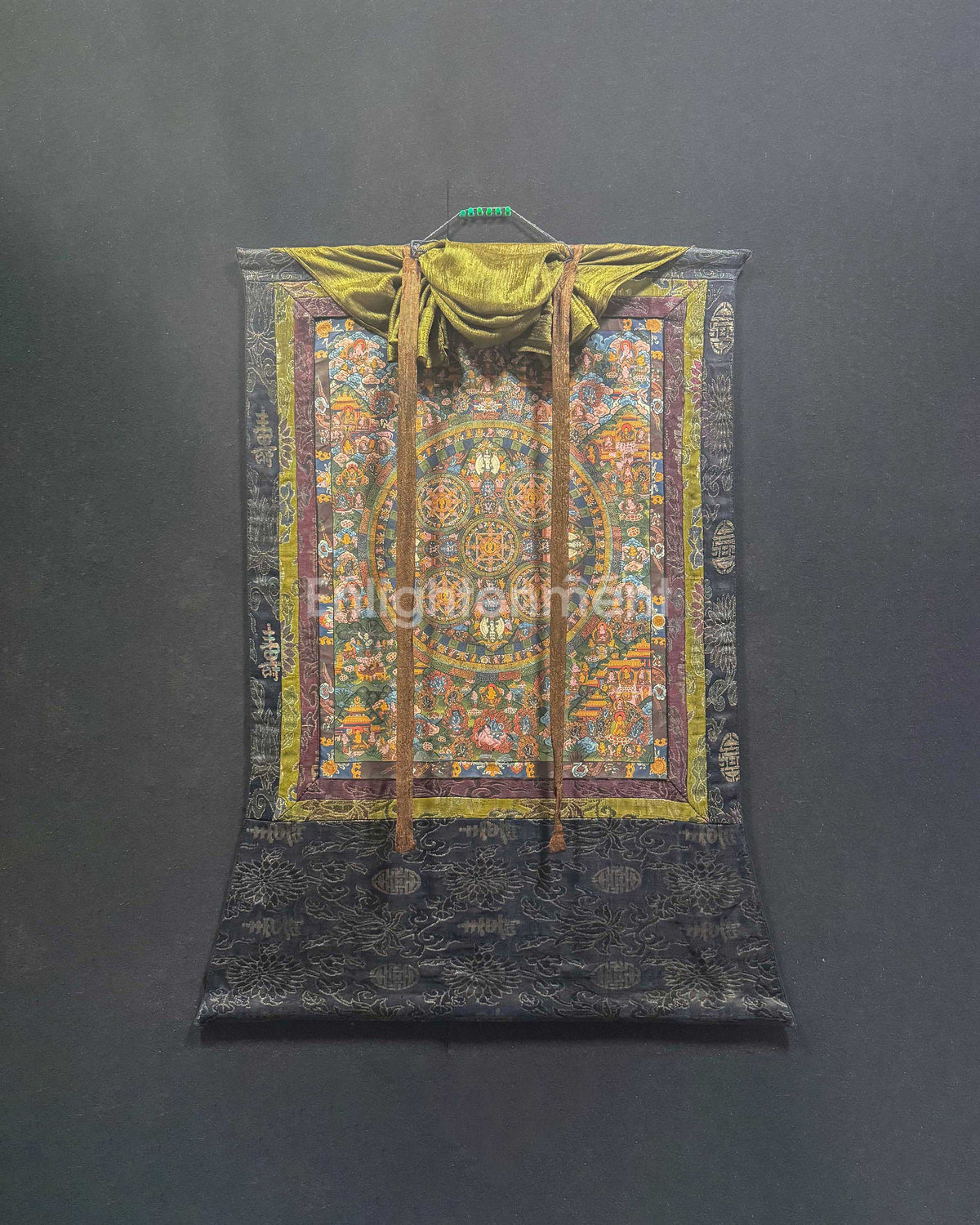 Vintage Buddha Mandala 