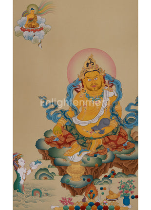 Wealth Deity, Yellow Dzambhala