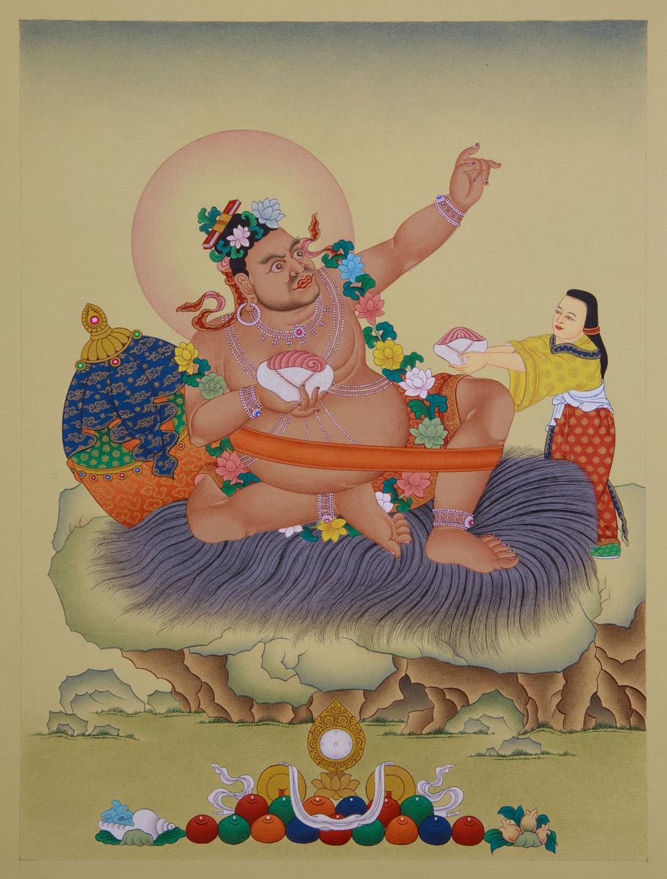 Traditionally Handmade Virupa Thangka Paintings | IOE