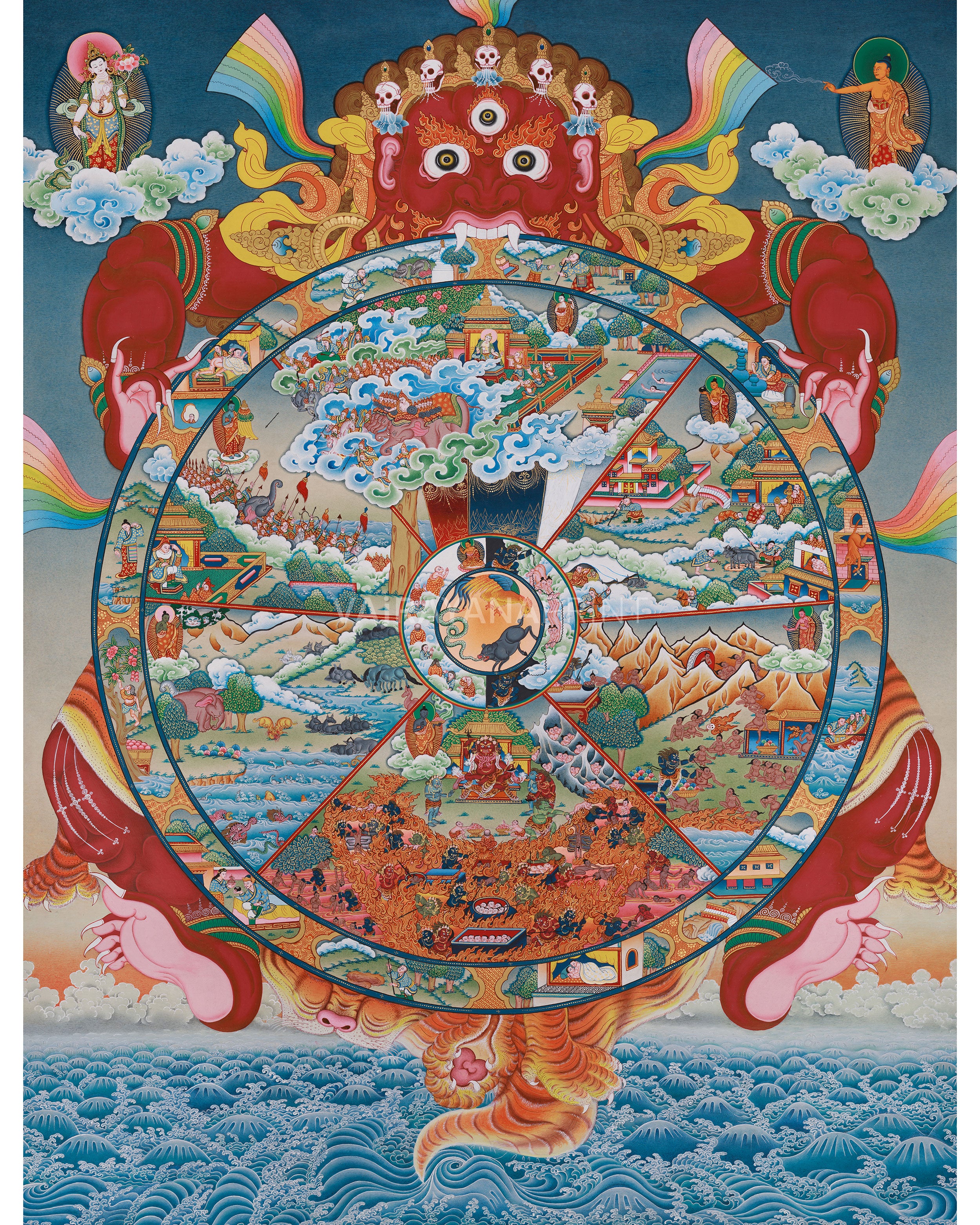 Tibetan Wheel of Life