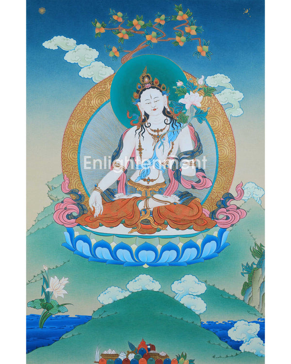 The Spiritual Elegance of White Tara