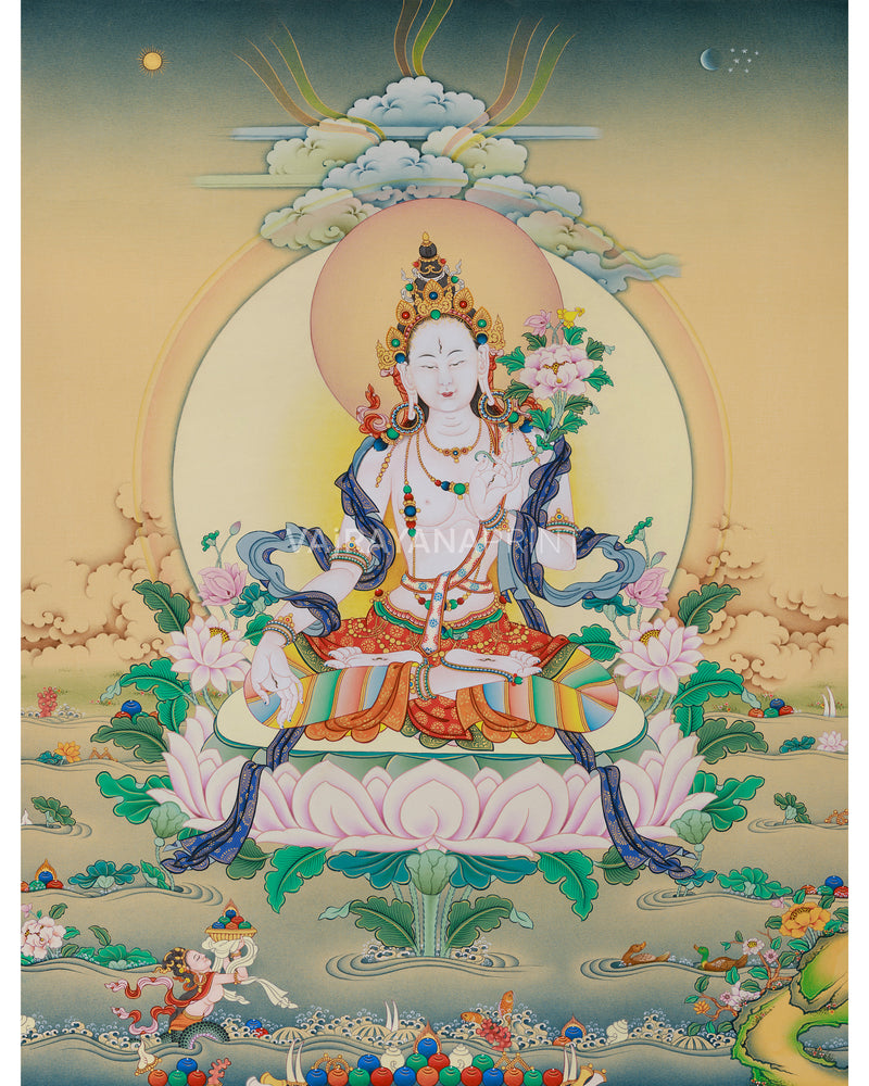 Buddhist White Tara