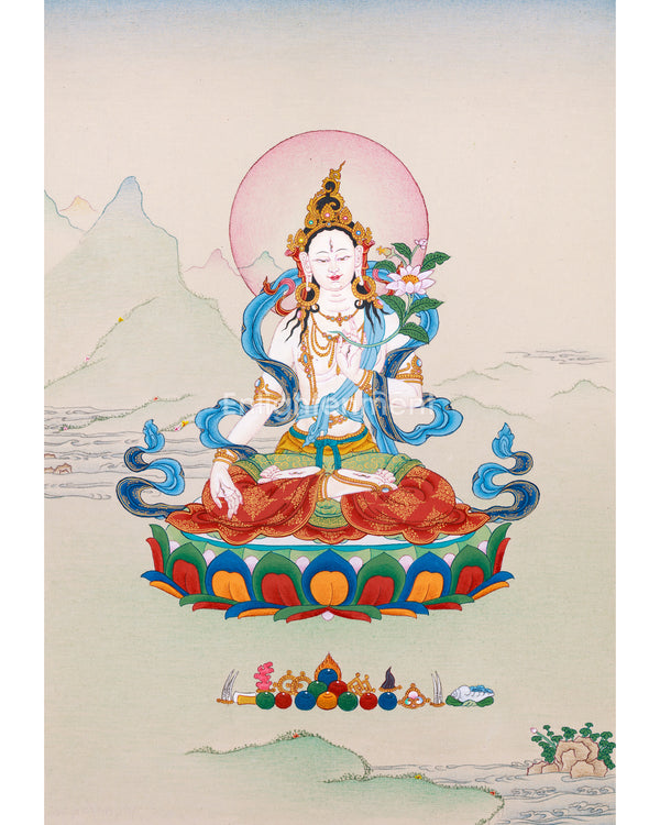 Seven Eyed Goddess Thangka