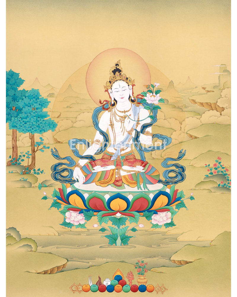 Mother White Tara Thangka