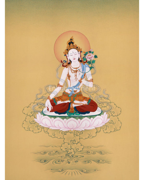 Maa White Tara Thangka