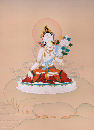 Wisdom and Compassion: Unveiling the Mystique of White Tara Thangka