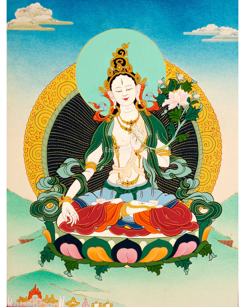 Embrace Inner Peace With White Tara