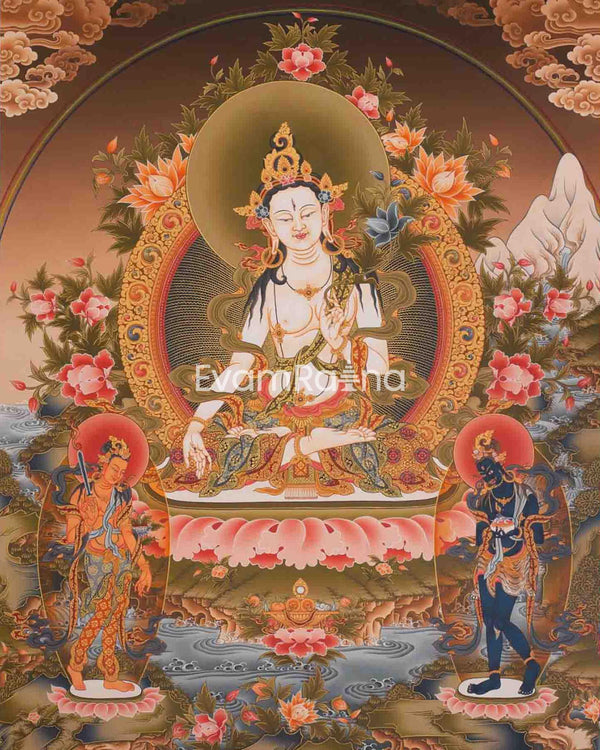 White Tara Thangka