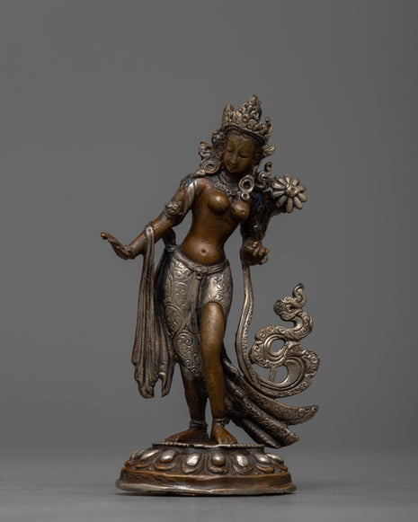 Standing White Tara Statue