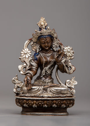 Machine Made Sita Tara Statue |  Exquisite Craftsmanship for Spiritual Devotion