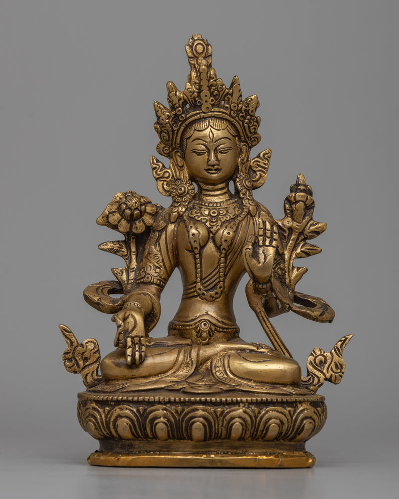 White Tara Goddess Statue