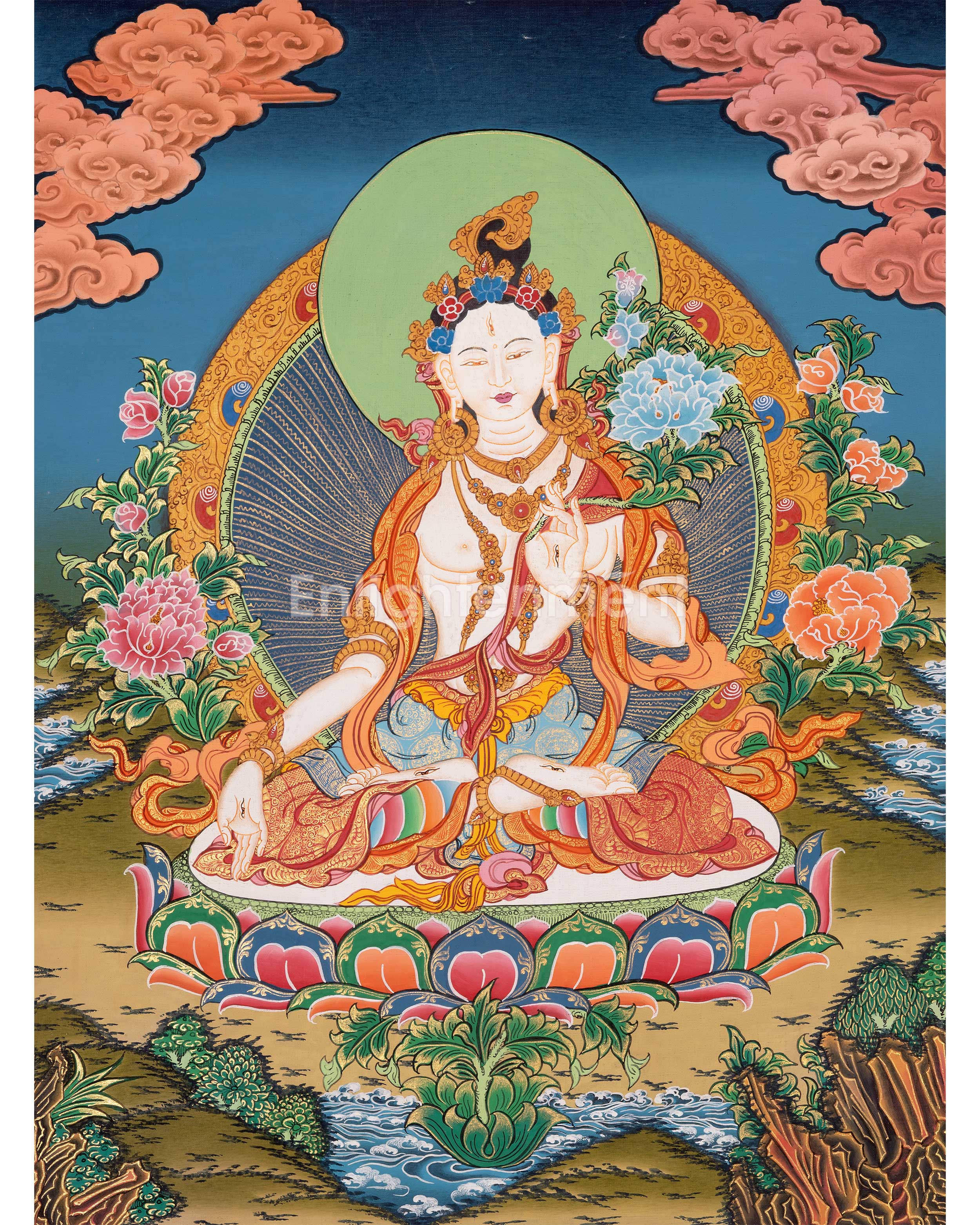 White Tara Thangka