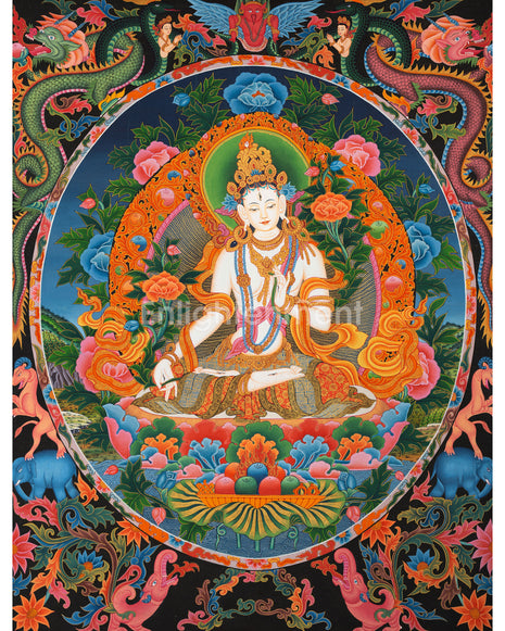 White Tara Artwork