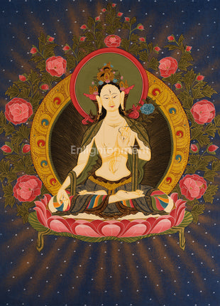 White Tara, the seven eyed goddess 
