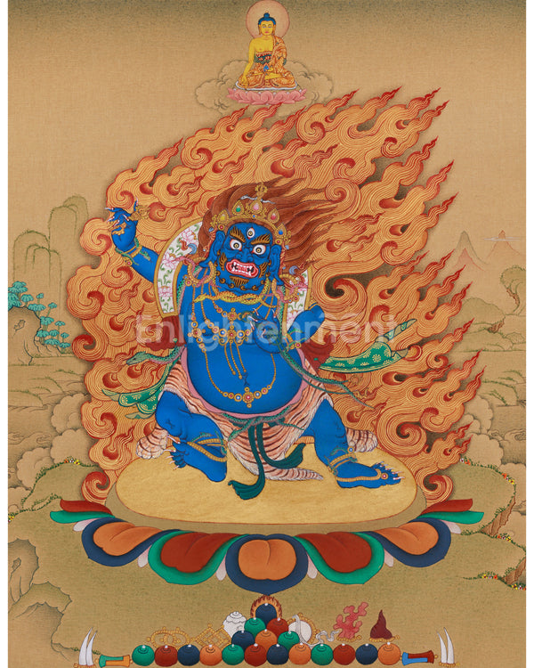 Wrathful Vajrapani Artwork