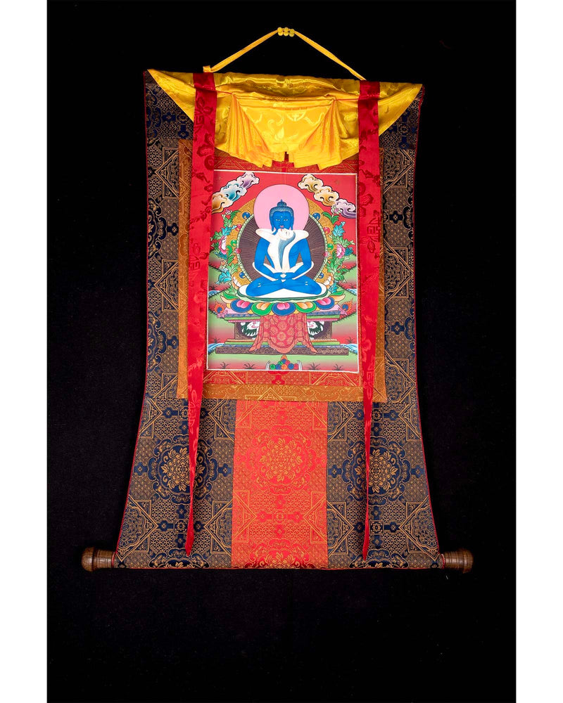 Yab Yum Buddha Shakti Thangka | Original Hand PaintedThangka